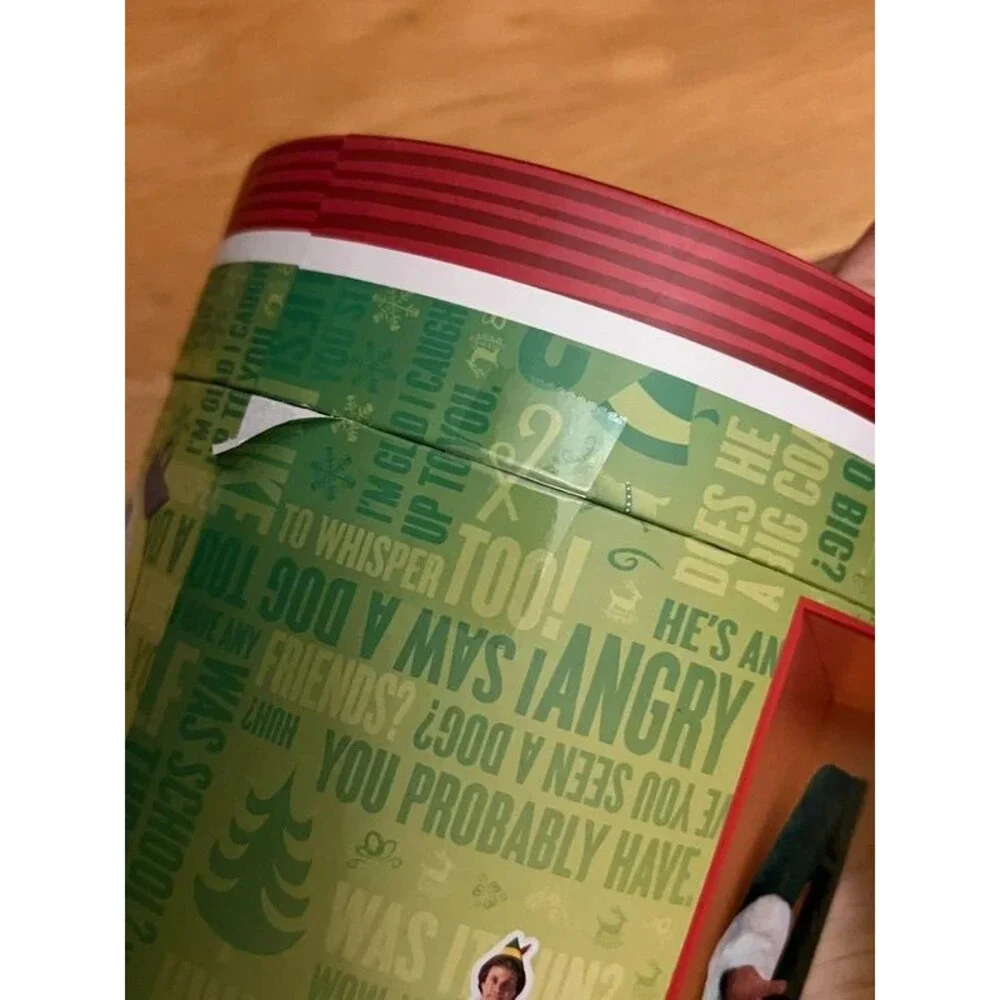 ELF (Buddy Will Farrell) Paladone Puzzle UK In A Round Canister 30x24 NEW!